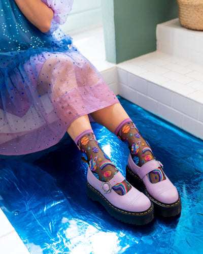 Sock candy swiftie midnights era socks celestial socks